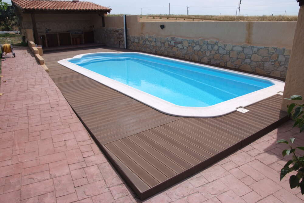 Tapiz de suelo para piscinas desmontables